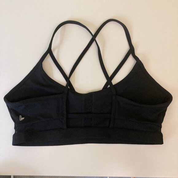 Fabletics Saoirse Black Sports Bra - Picture 3 of 3